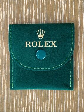 Authentic Rolex | Suede Pouch for Links Parts